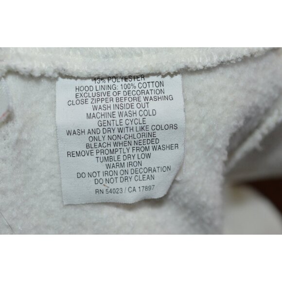 Old Navy Women's Size Large Zipper Jacket Sweatshirt Vintage Y2K Paisley Pattern - Picture 6 of 7